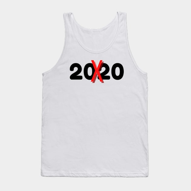 2020 Crossed Out In Red Mask, Mug, Pin Tank Top by DeniseMorgan